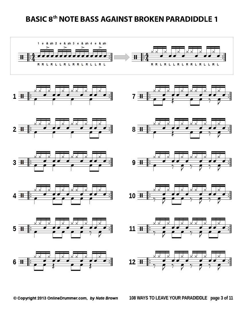 108 Ways To Leave Your Paradiddle - Ebook - Image 3