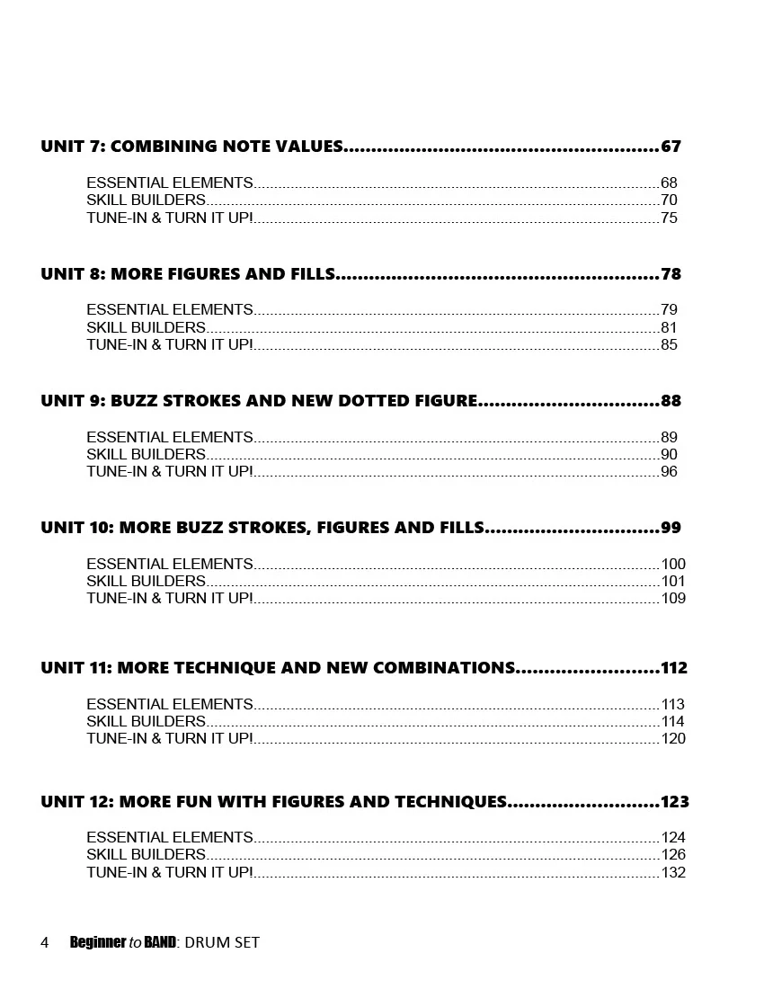 Beginner To Band - Drum Set - Ebook - Image 4