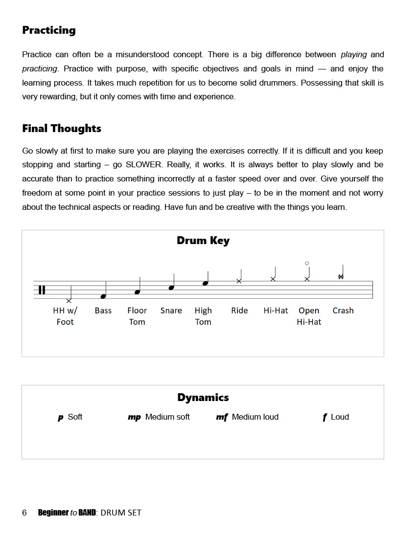Beginner To Band - Drum Set - Ebook - Image 6