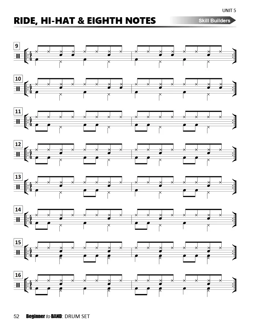 Beginner To Band - Drum Set - Ebook - Image 7