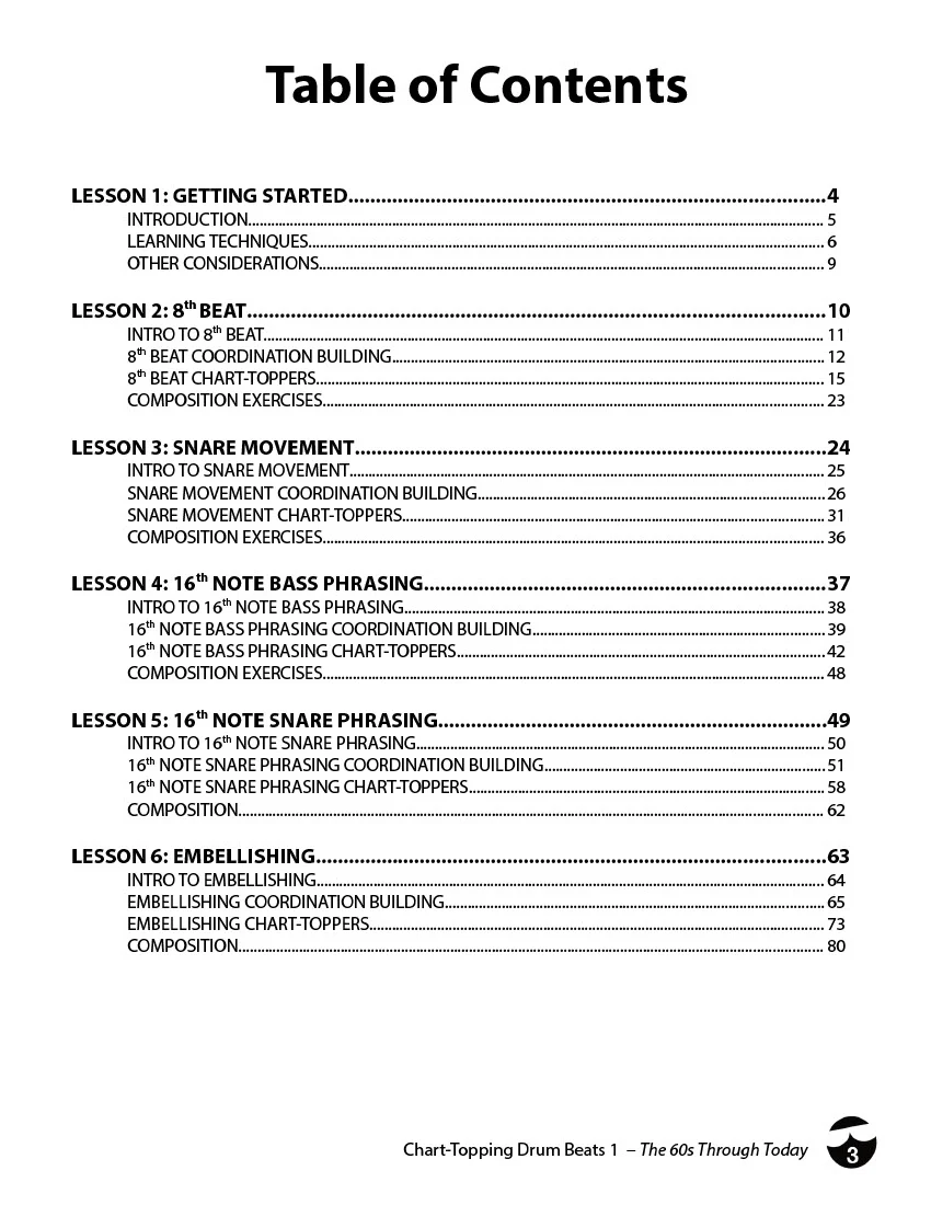 Chart-Topping Drum Beats - Ebook - Image 3