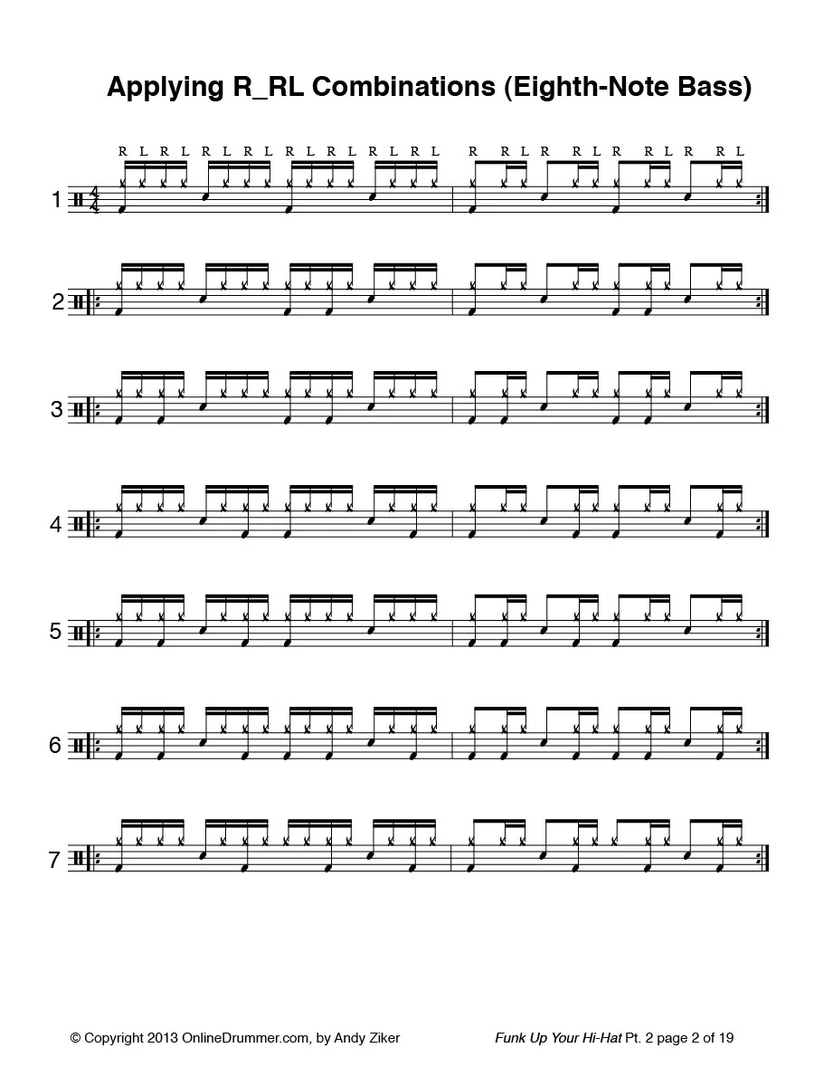 Funk Up Your Hi-Hat - Part 2 - Ebook - Image 2