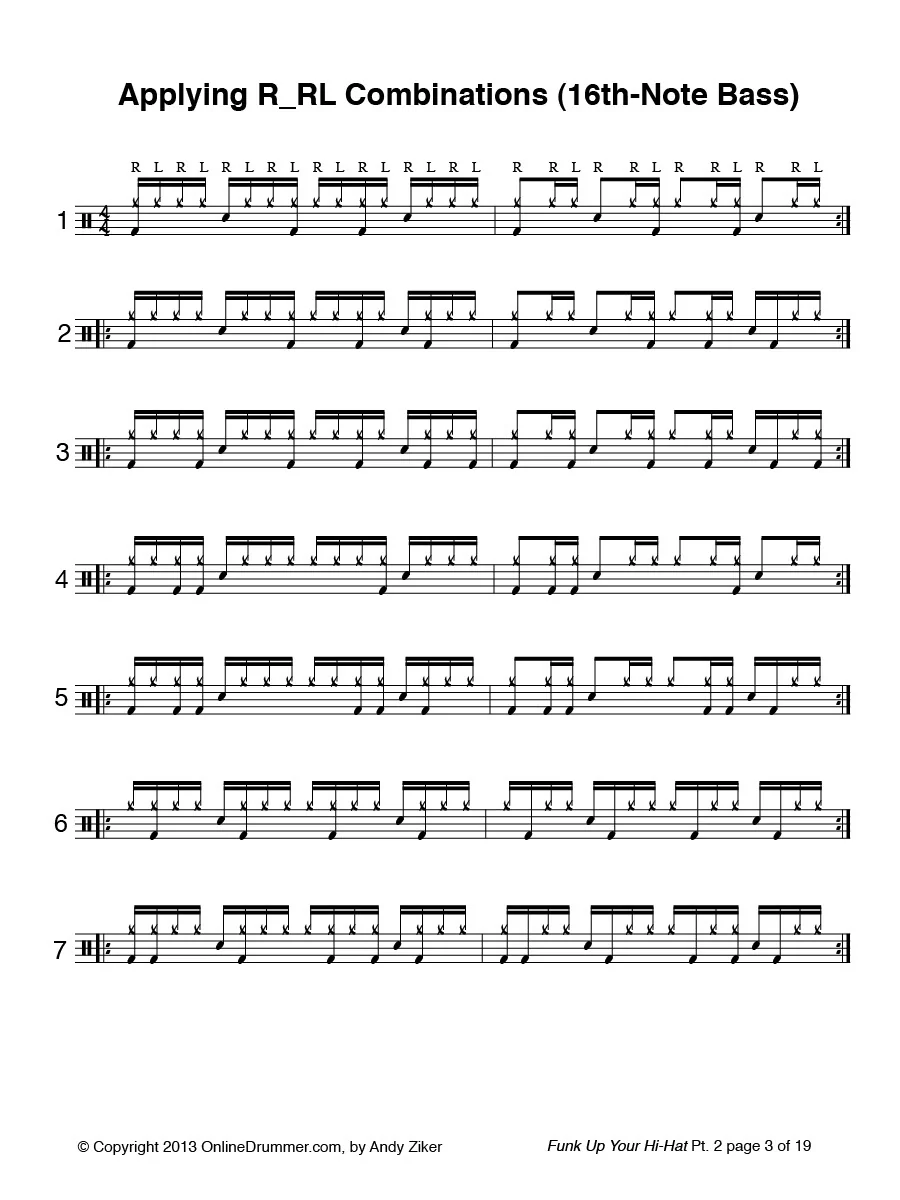 Funk Up Your Hi-Hat - Part 2 - Ebook - Image 3