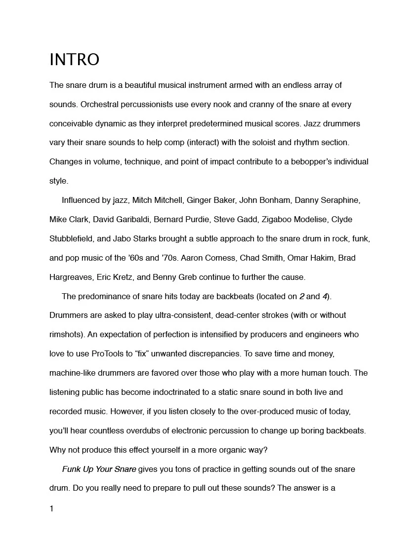 Funk Up Your Snare - Ebook - Image 2