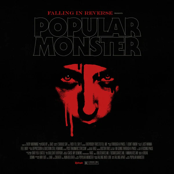 Popular Monster - Falling in Reverse - Drum Sheet Music