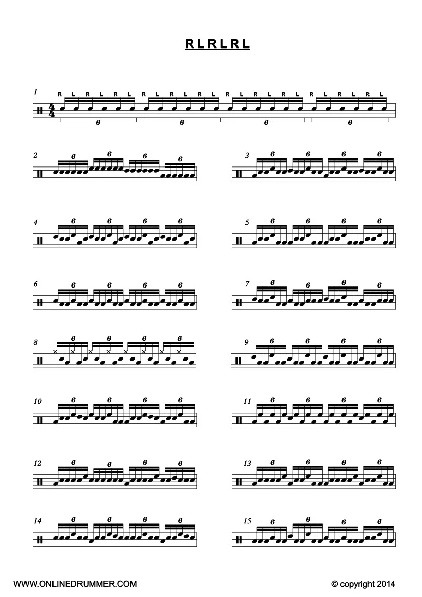 Rockin' Linear Triplet Fills - Ebook - Image 2