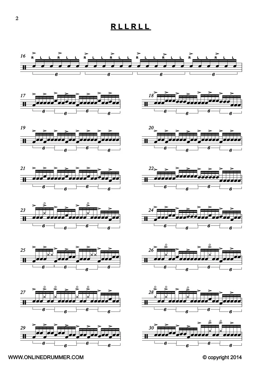 Rockin' Linear Triplet Fills - Ebook - Image 3